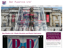 Tablet Screenshot of bayplastics.co.uk